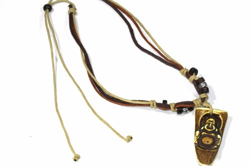 Laughing Buddha Boho Style Necklace - The Trendy Accessories Store