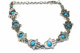 Hamsa Hands & Vibrant Bead Bracelet - The Trendy Accessories Store