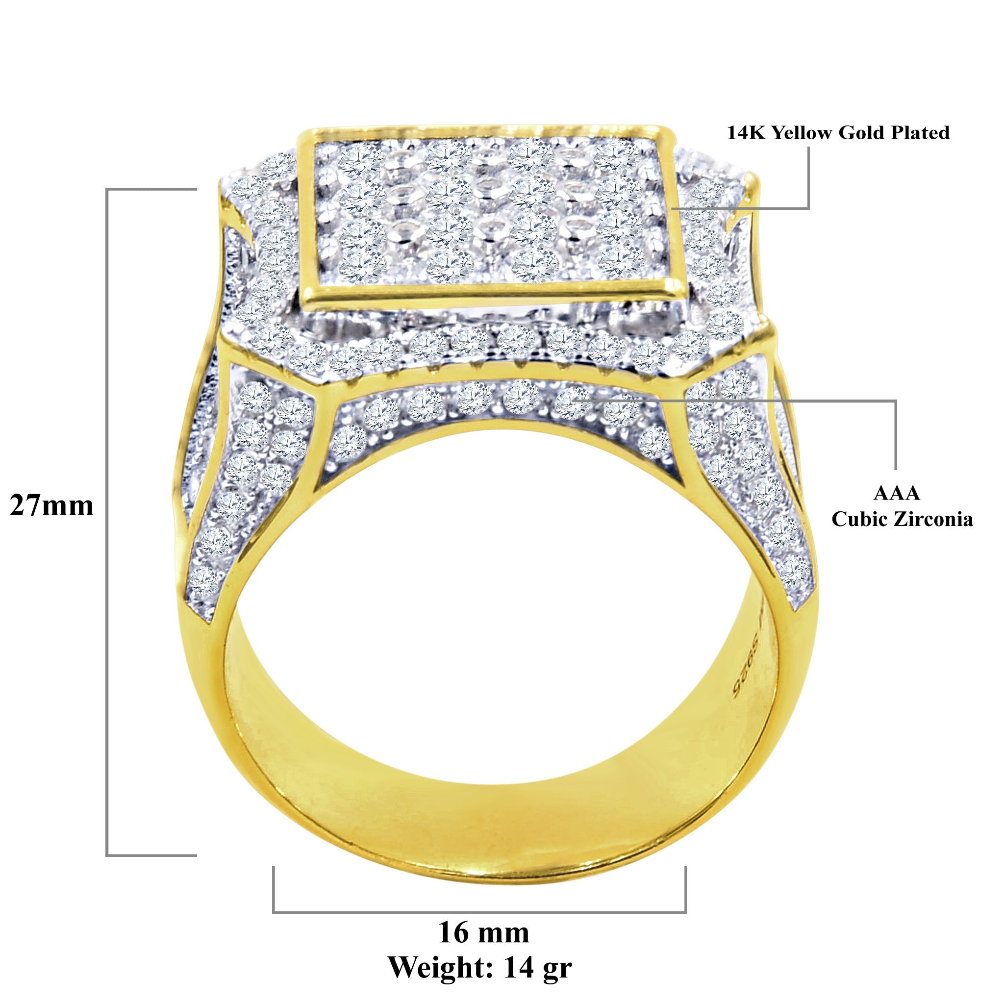 925 SILVER RING I 9211592 - The Trendy Accessories Store