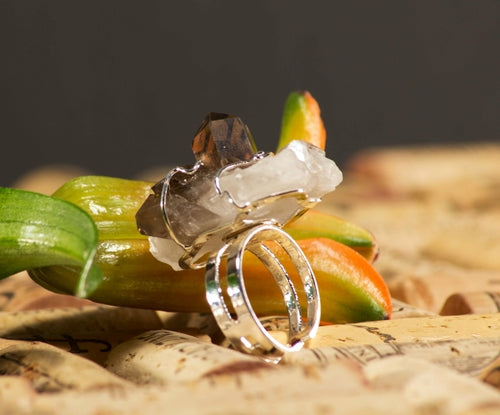 Smoky Quartz Ring - The Trendy Accessories Store