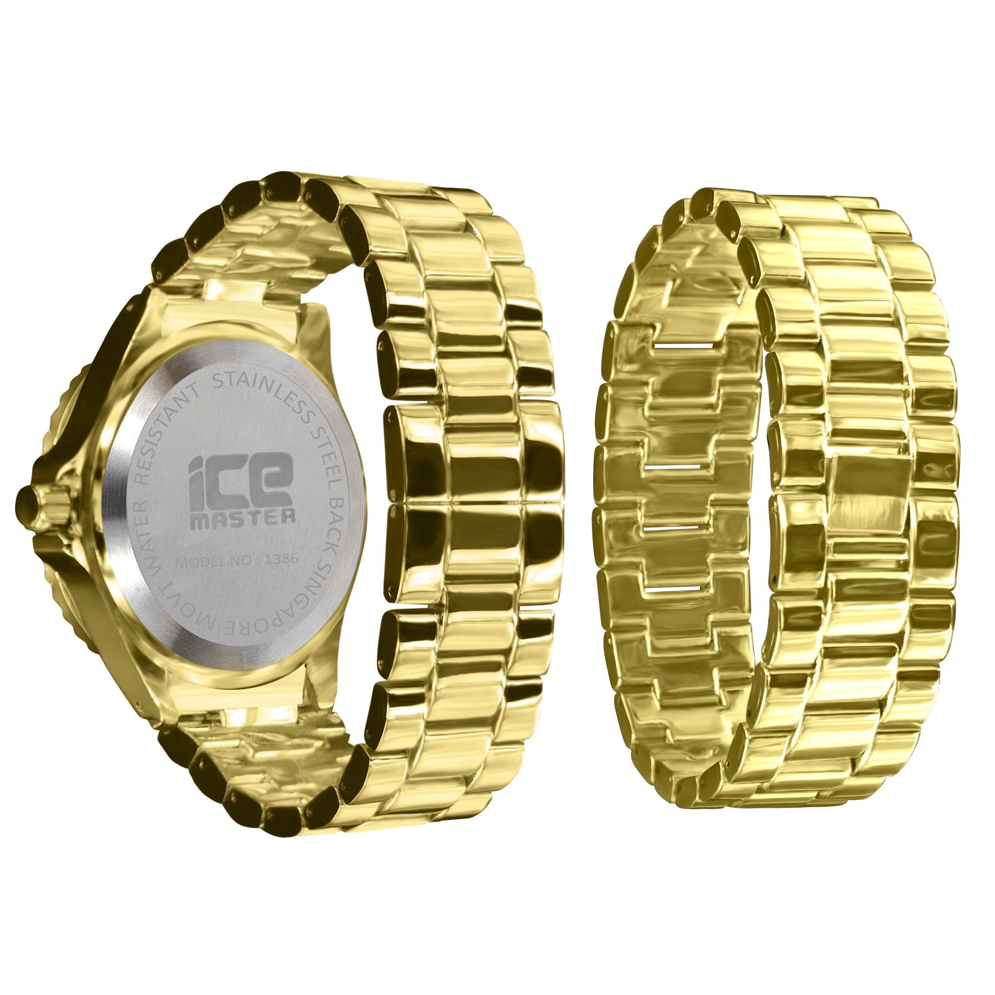 MONARCH Bling Master Watch Set | 530112 - The Trendy Accessories Store