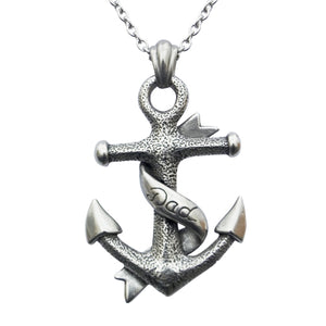Fatherly Anchor Necklace - The Trendy Accessories Store