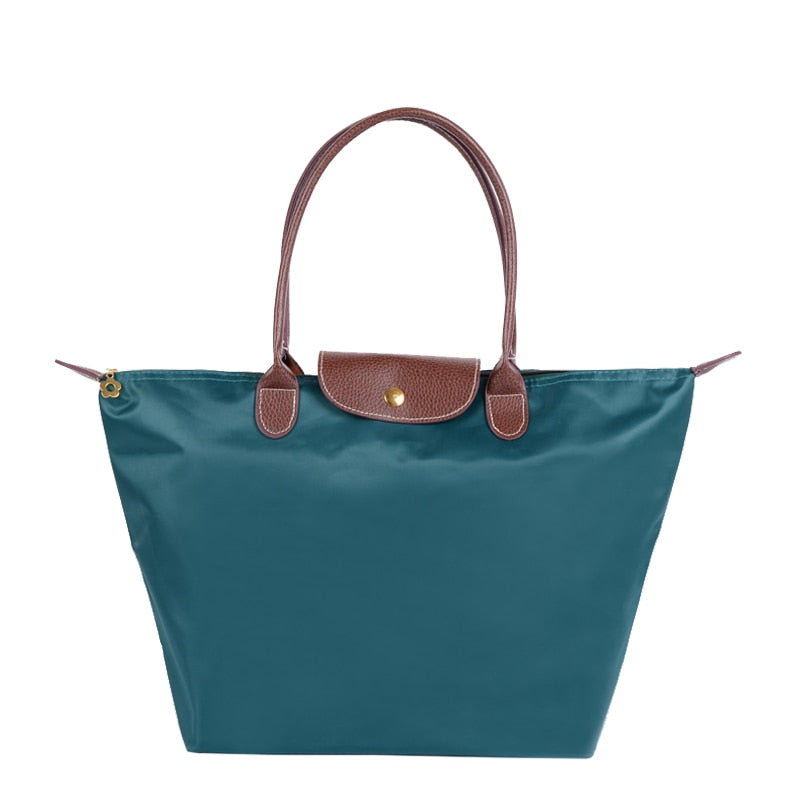 Nylon Tote Fashion Handbag - The Trendy Accessories Store