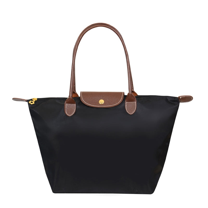 Nylon Tote Fashion Handbag - The Trendy Accessories Store