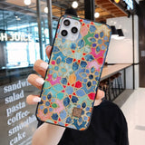 3D Luxury Gold and Blue Silicone iPhone Case - The Trendy Accessories Store