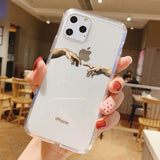 Antique Art inpired lines Painted Pattern iPhone Case - The Trendy Accessories Store