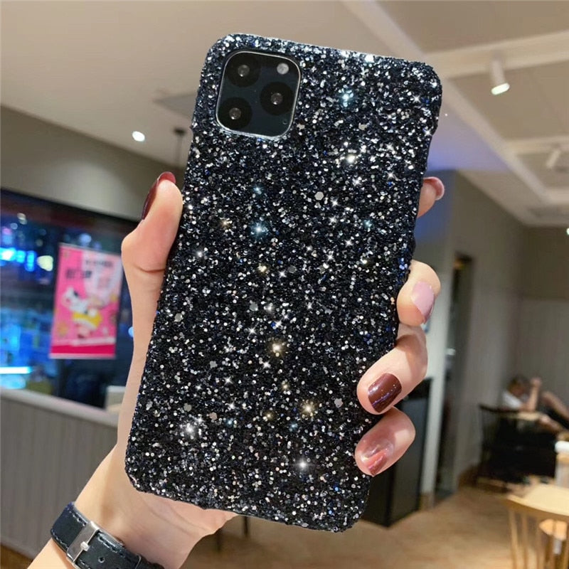 Glittle sparkly hard Cover Iphone Case - The Trendy Accessories Store