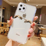 Antique Art inpired lines Painted Pattern iPhone Case - The Trendy Accessories Store