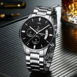 Luxury Militray Sport Quartz Watch Men