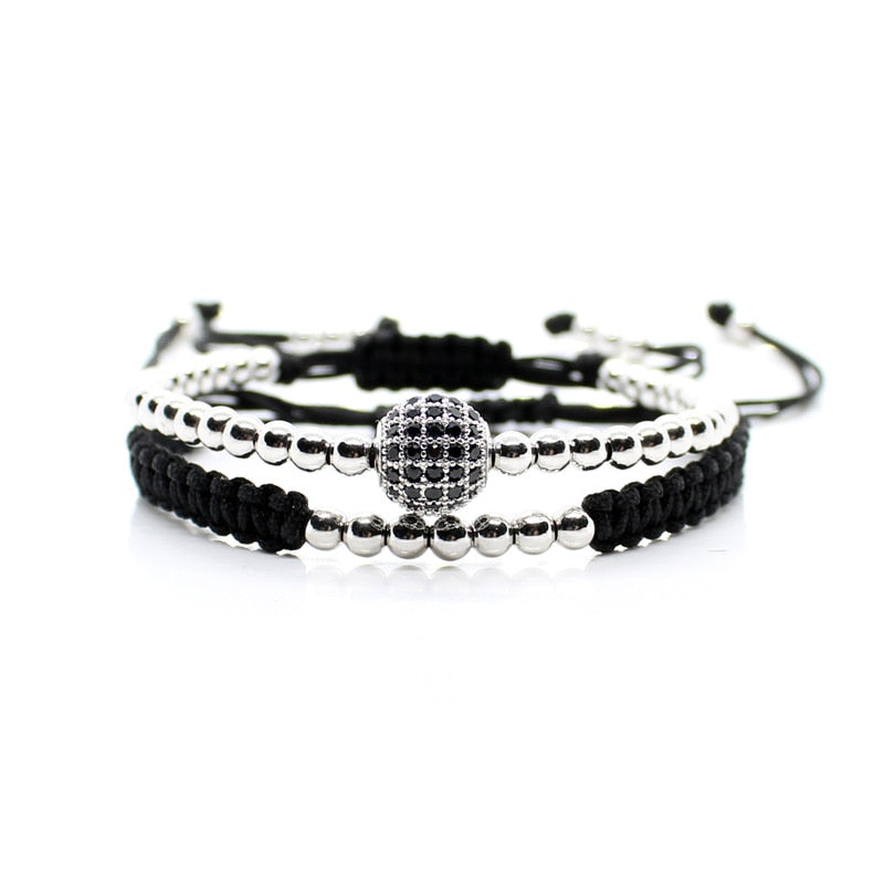 Bileklik Gold Couple Bracelet Set Beads For Men and Women - The Trendy Accessories Store