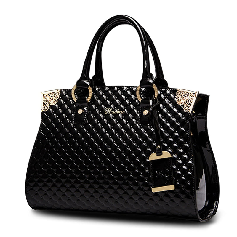 Genuine Leather Luxury Tote Bag - The Trendy Accessories Store