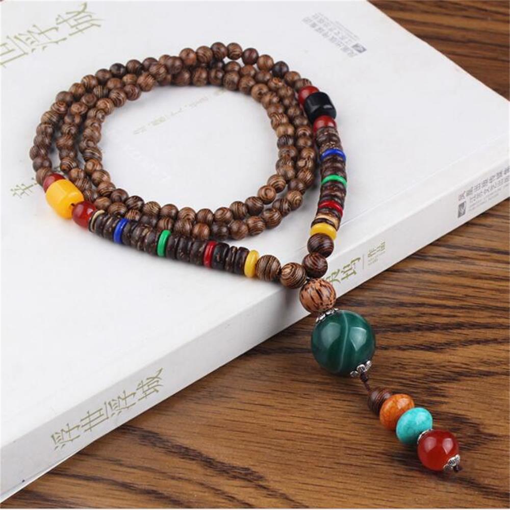 Handmade Vintage Beads Pendant & Necklace - The Trendy Accessories Store