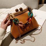 Luxury Fancy Acrylic Chain Bag Crossbody Handbag