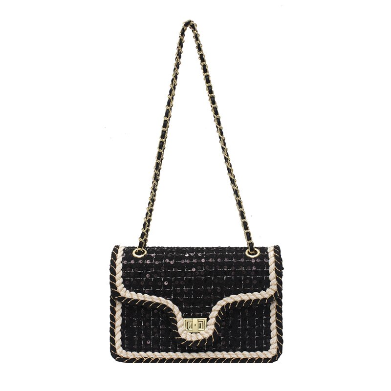 Sequins Crossbody bag Designer Bag - The Trendy Accessories Store