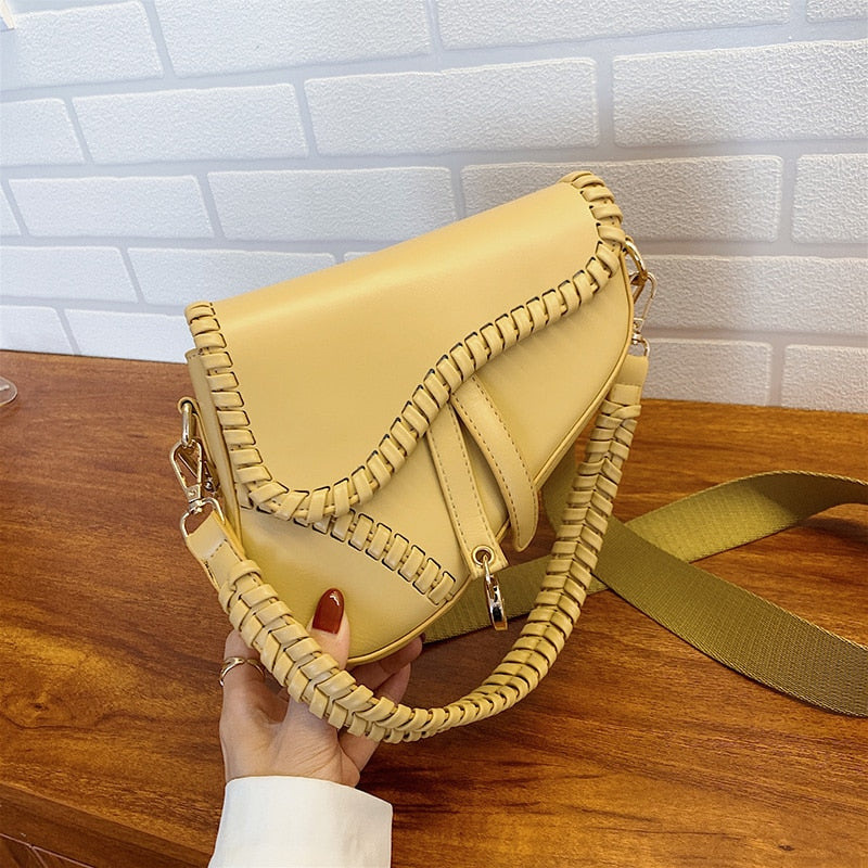 Luxury Messenger Crossbody Ladies Hand Bags Pu Pillow Classic Handbag for Women Light Luxury Fashion Single Shoulder Messenger Crossbody Bag