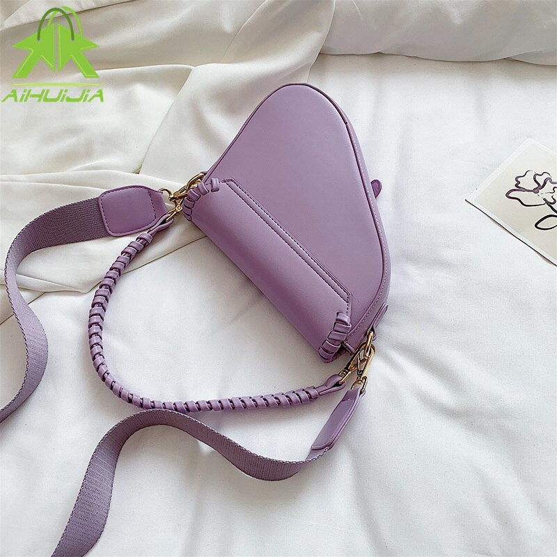 Luxury Messenger Crossbody Ladies Hand Bags Pu Pillow Classic Handbag for Women Light Luxury Fashion Single Shoulder Messenger Crossbody Bag