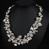 Hello Gorgeous! Diamond Crystal Statement Women's Necklace