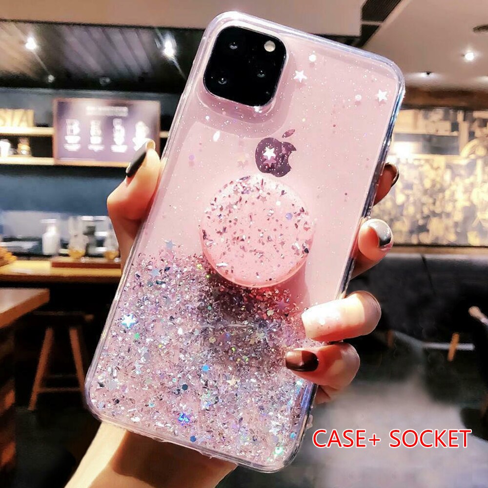 3D Bling Sparkly iPhone Case - The Trendy Accessories Store