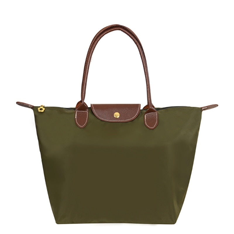 Nylon Tote Fashion Handbag - The Trendy Accessories Store