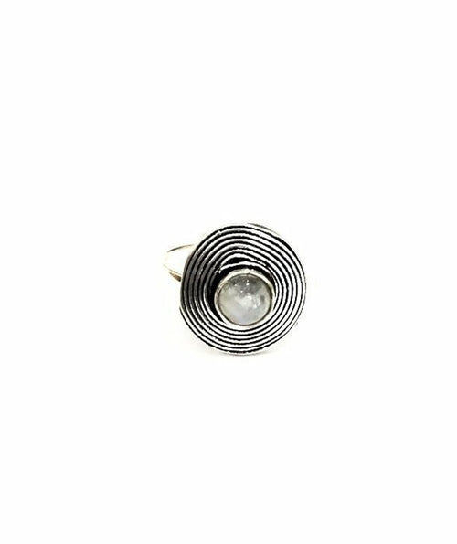 Circle Stone Ring - The Trendy Accessories Store