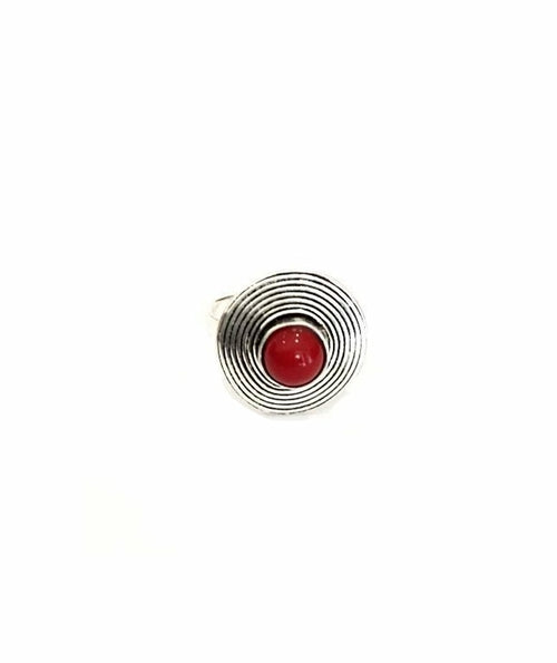 Circle Stone Ring - The Trendy Accessories Store
