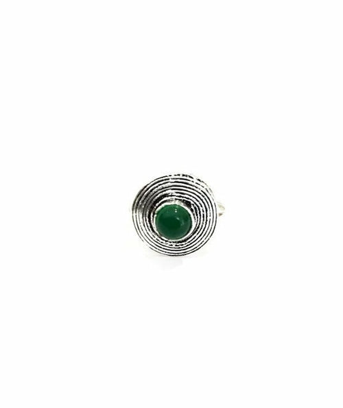 Circle Stone Ring - The Trendy Accessories Store