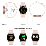 RUNDOING Upgraded KW19 Pro Full Touch Screen Women Smart watch