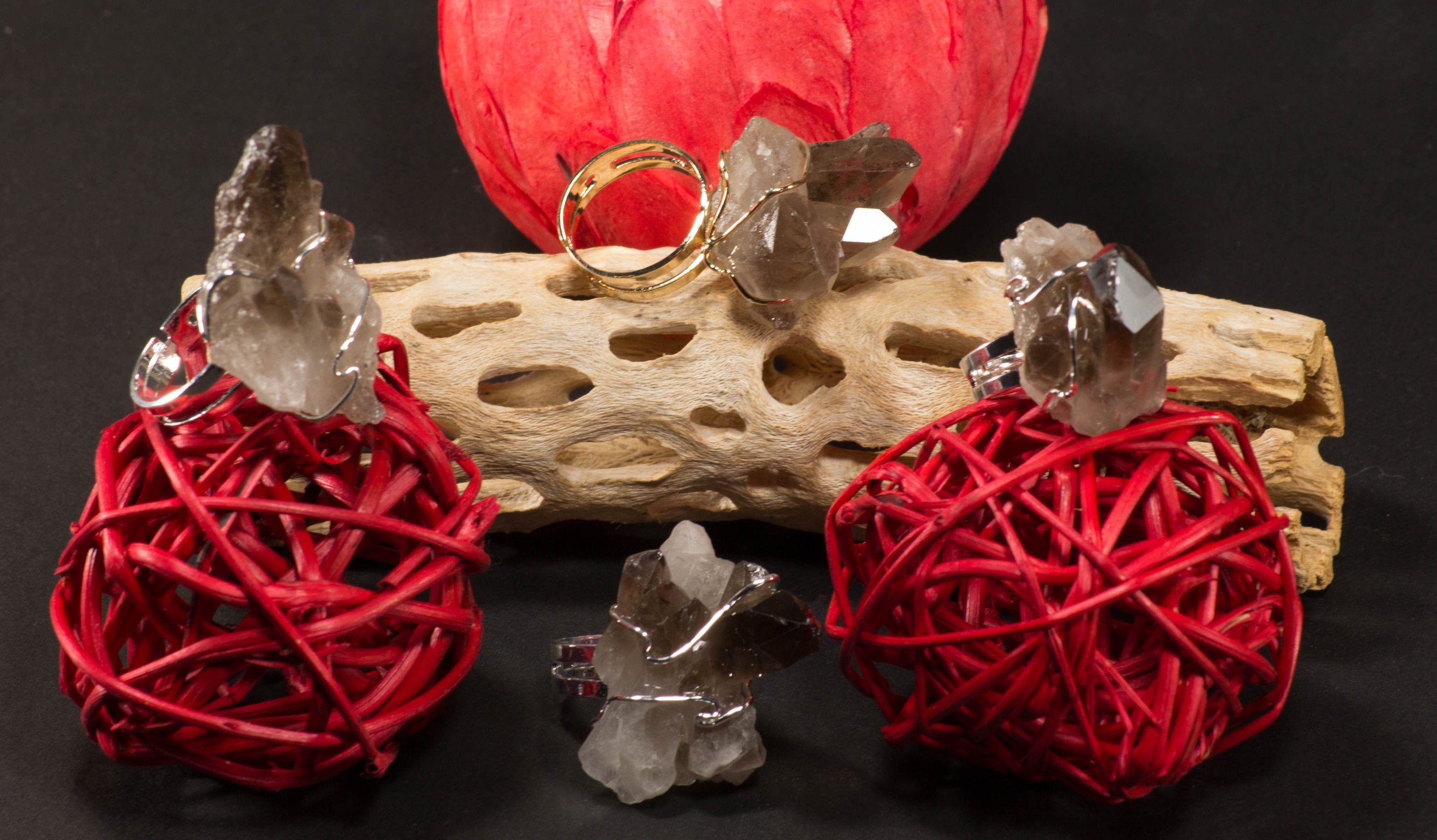 Smoky Quartz Ring - The Trendy Accessories Store