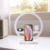 Angel Wing Fast Wireless Charger With Power Adapter Dock