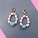 Candy theme Shell Pearl Earrings - The Trendy Accessories Store