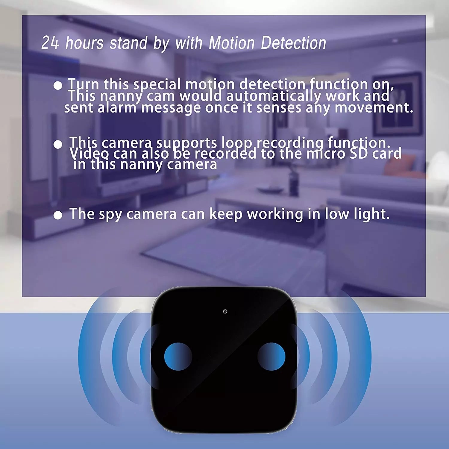 1080P WiFi Network Spy Camera - The Trendy Accessories Store