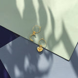 Crystal Moon Earrings - The Trendy Accessories Store