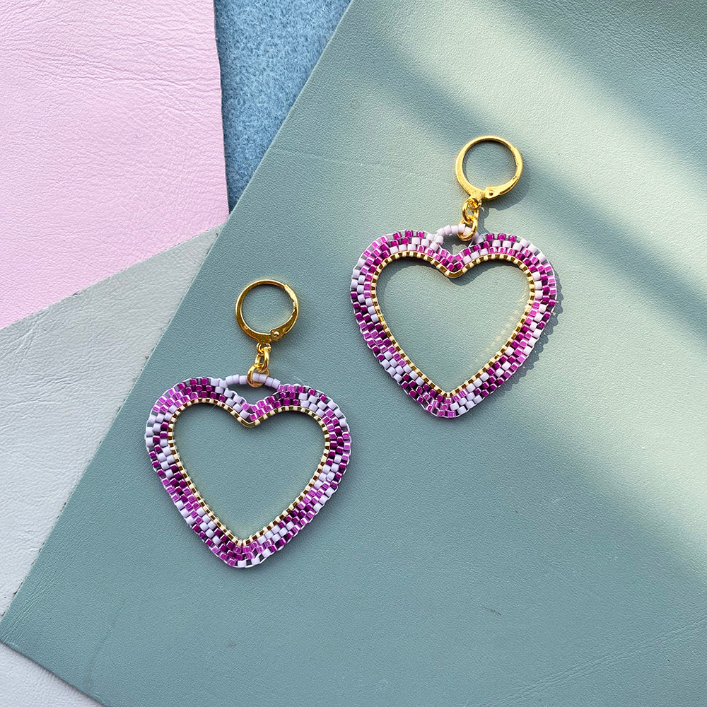 Candy Heart style Earrings - The Trendy Accessories Store