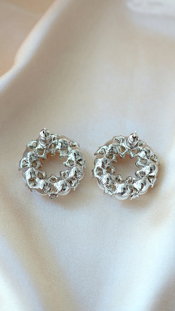 14 Karats Gold Plated Vintage Geometric Stud Earrings - The Trendy Accessories Store