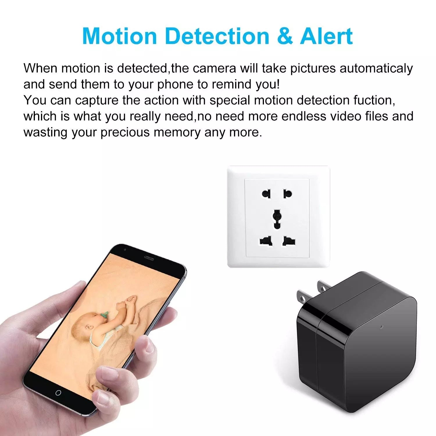 1080P WiFi Network Spy Camera - The Trendy Accessories Store