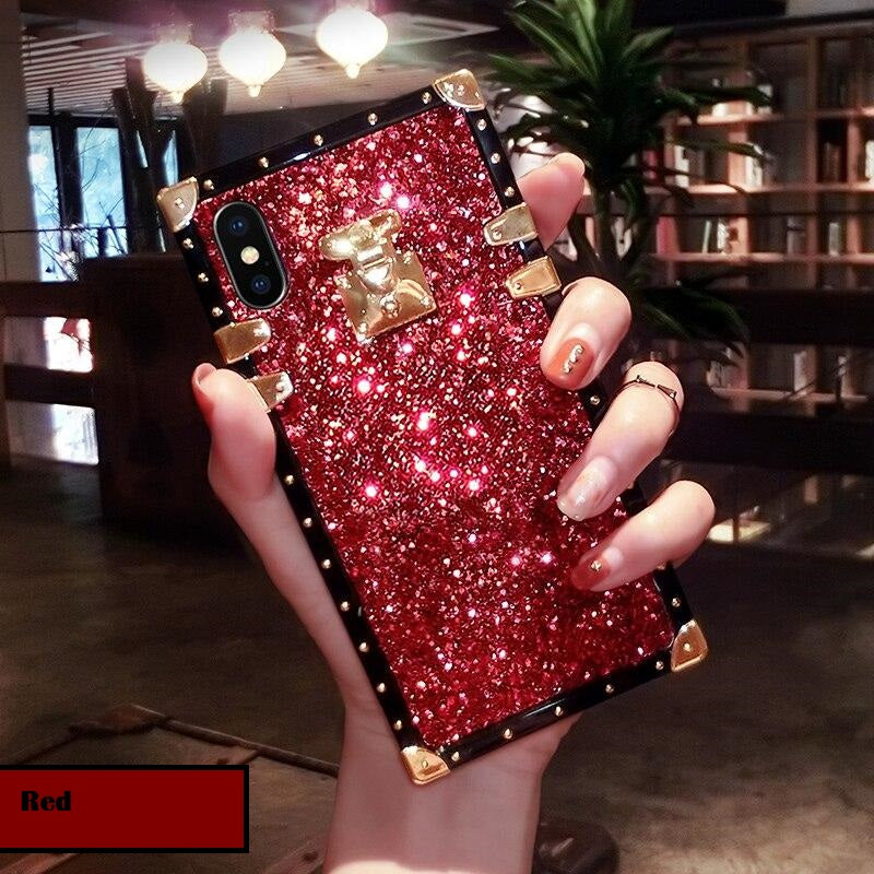 Elegant Gold Plated Soft Silicon iPhone Case - The Trendy Accessories Store