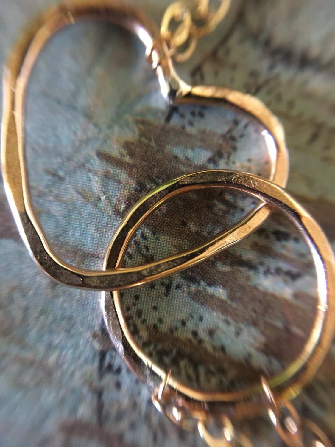 Namaste Necklace - Heart and Circle Infinity Necklace - The Trendy Accessories Store