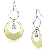 Gold & Rhodium Iron Earrings