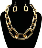 Large Gold Necklace Sets