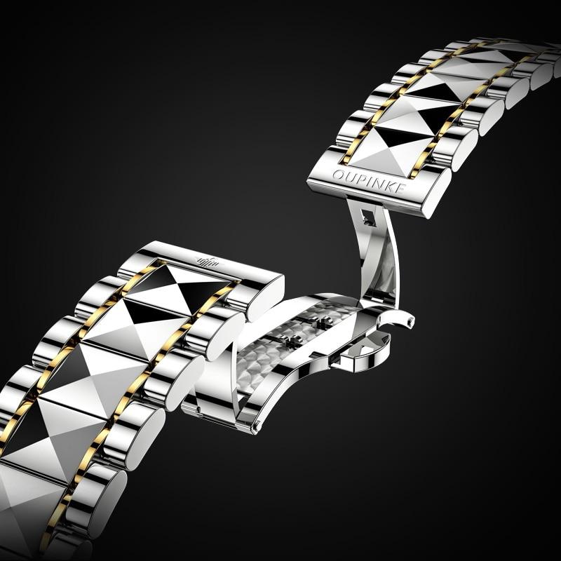 Luxury Automatic Sapphire Tungsten steel Green Watch - The Trendy Accessories Store