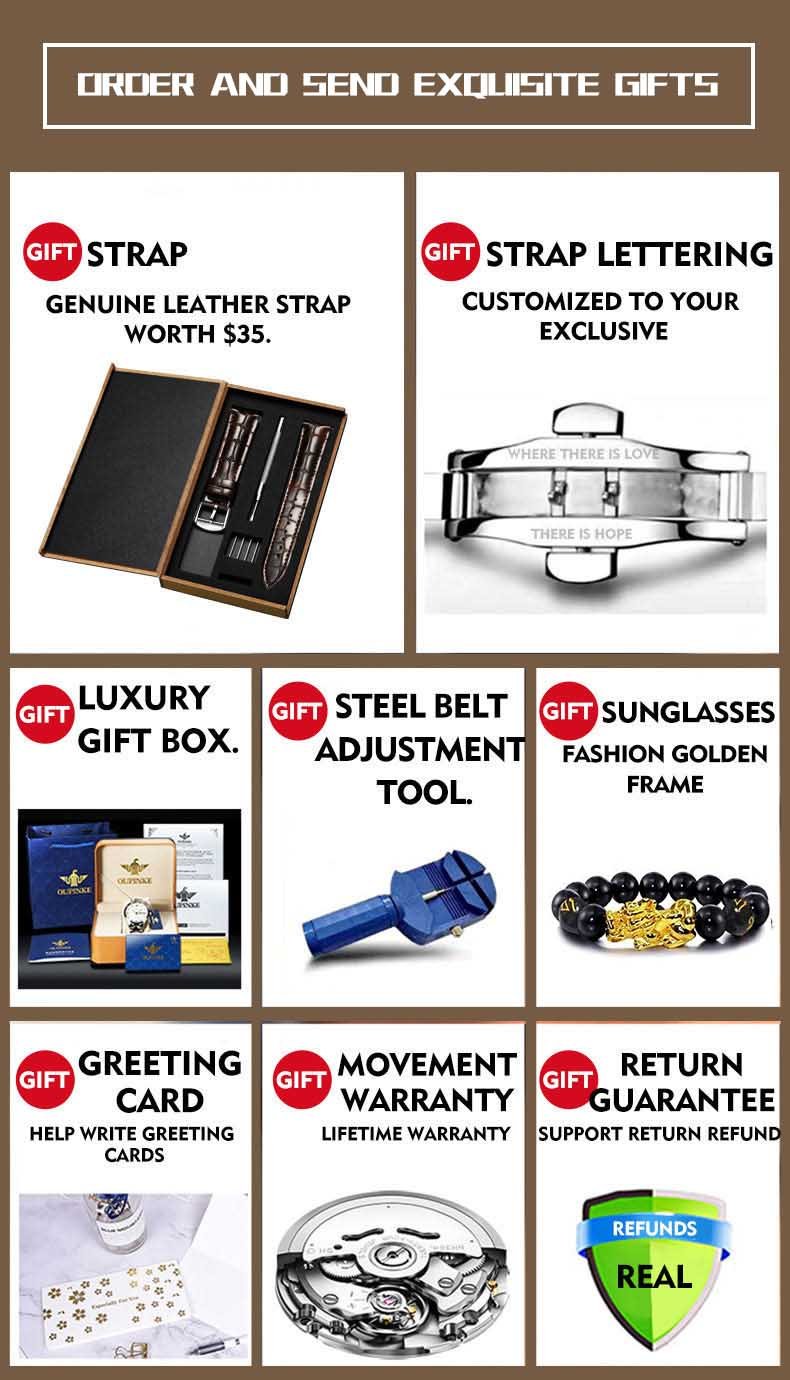 Luxury Automatic Sapphire Tungsten steel Green Watch - The Trendy Accessories Store