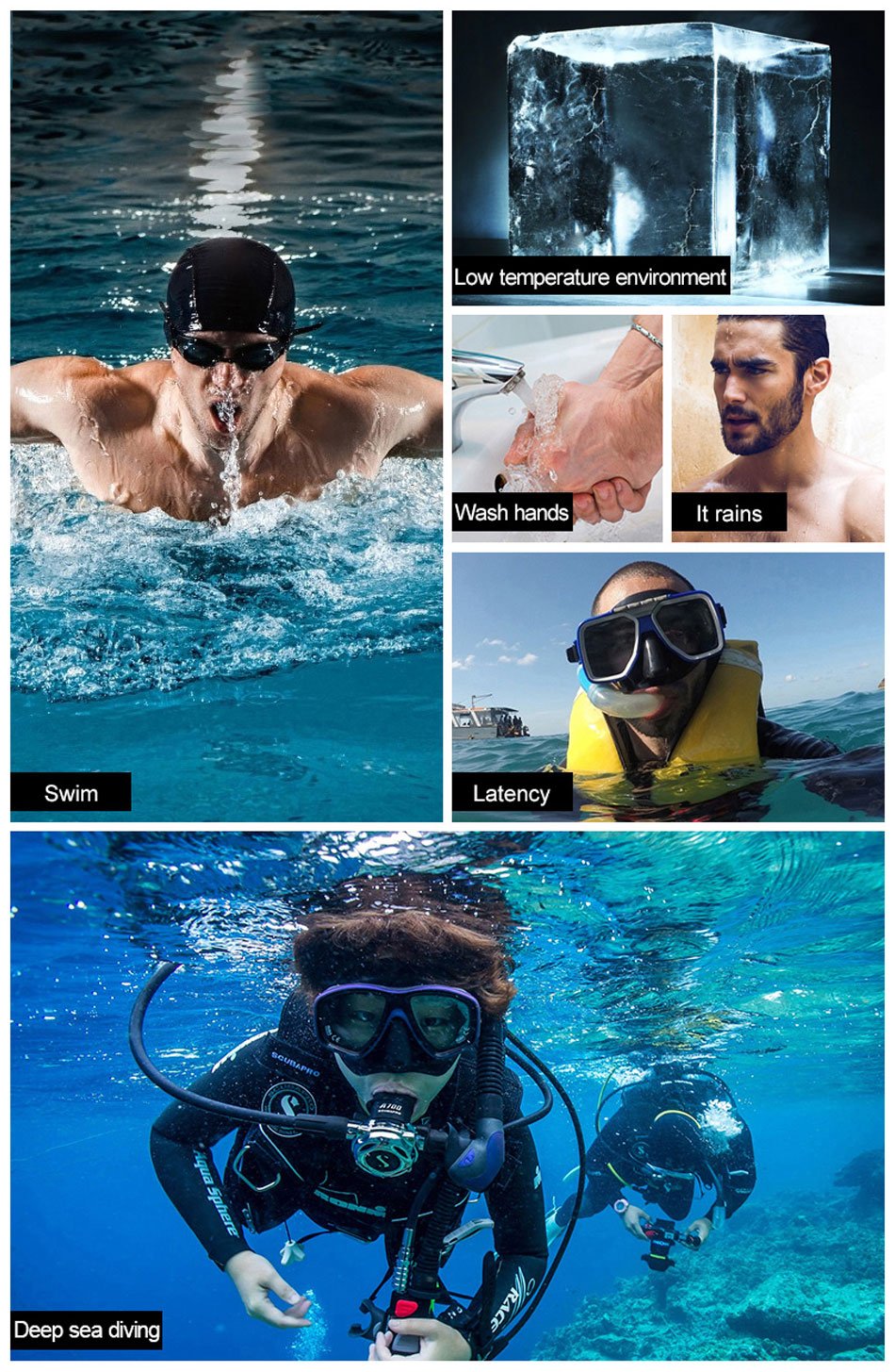 Mens Watches Top Brand Luxury Fashion Waterproof Luminous Hand Green - The Trendy Accessories Store