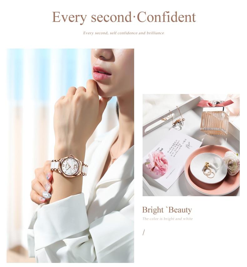 Luxury Waterproof Automatic Mechanical Gold Plated Watch - The Trendy Accessories Store