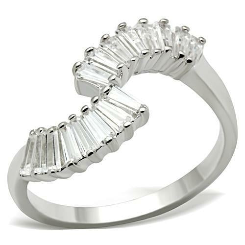 SS047 Silver 925 Sterling Silver Ring - The Trendy Accessories Store