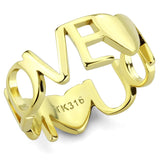TK3637 IP Gold(Ion Plating) Stainless Steel Ring