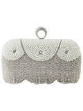 Socialite Pearl Tassel Clutch - A Statement Bag