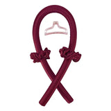 Silk Heatless Curling Headband – No-Heat Overnight Hair Rollers for Effortless Waves