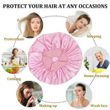 Silk Heatless Curling Headband – No-Heat Overnight Hair Rollers for Effortless Waves