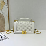 Trendy Women’s Mini Square Bag – Convertible Chain Strap Crossbody & Shoulder Purse for Stylish Moms