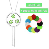 Tree of Life Aromatherapy Diffuser Necklace – 28mm Perfume Locket with Adjustable Tassel Chain